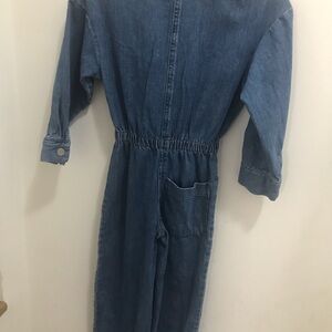 Zara Kids Casual Denim Jumpsuit